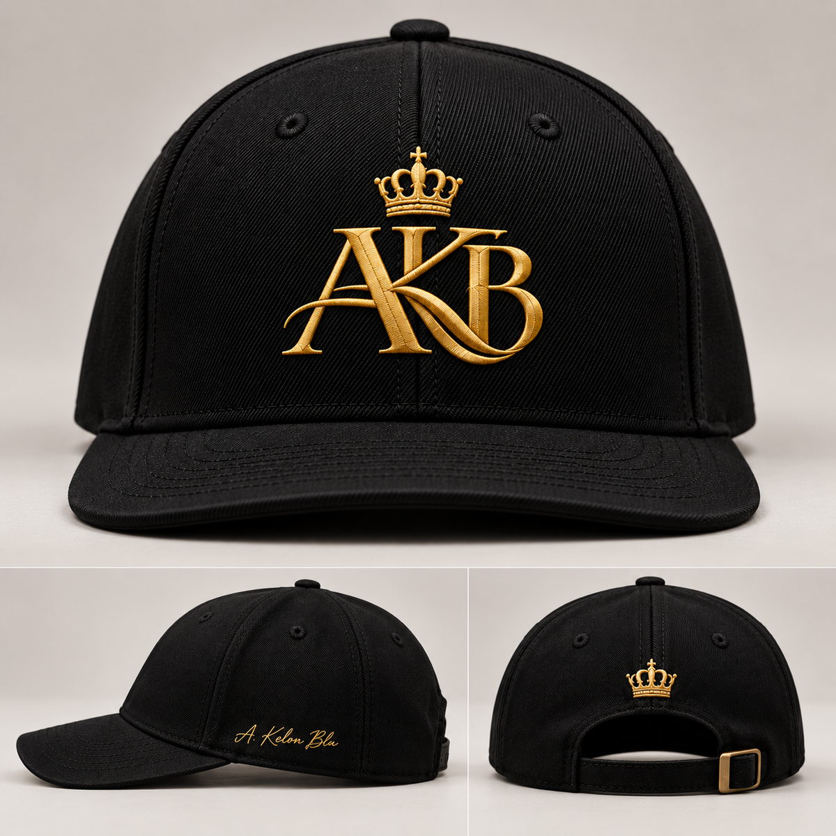 PRE-ORDER | AKB Author’s Edition Cap — Black/Gold