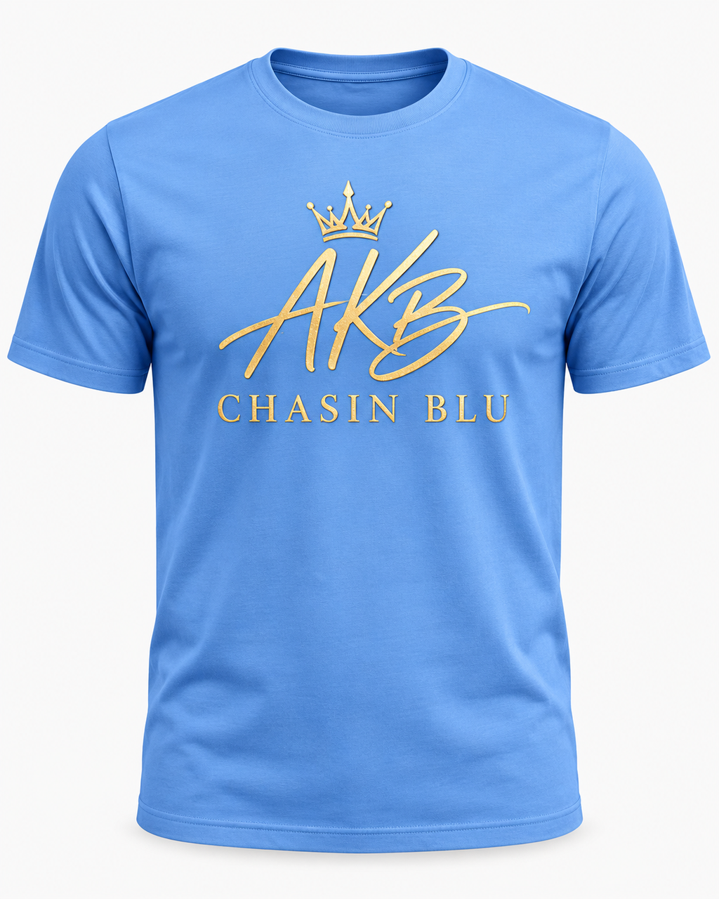 PRE-ORDER | CHASIN BLU Limited Tee — Blue/Silver & Black/Gold
