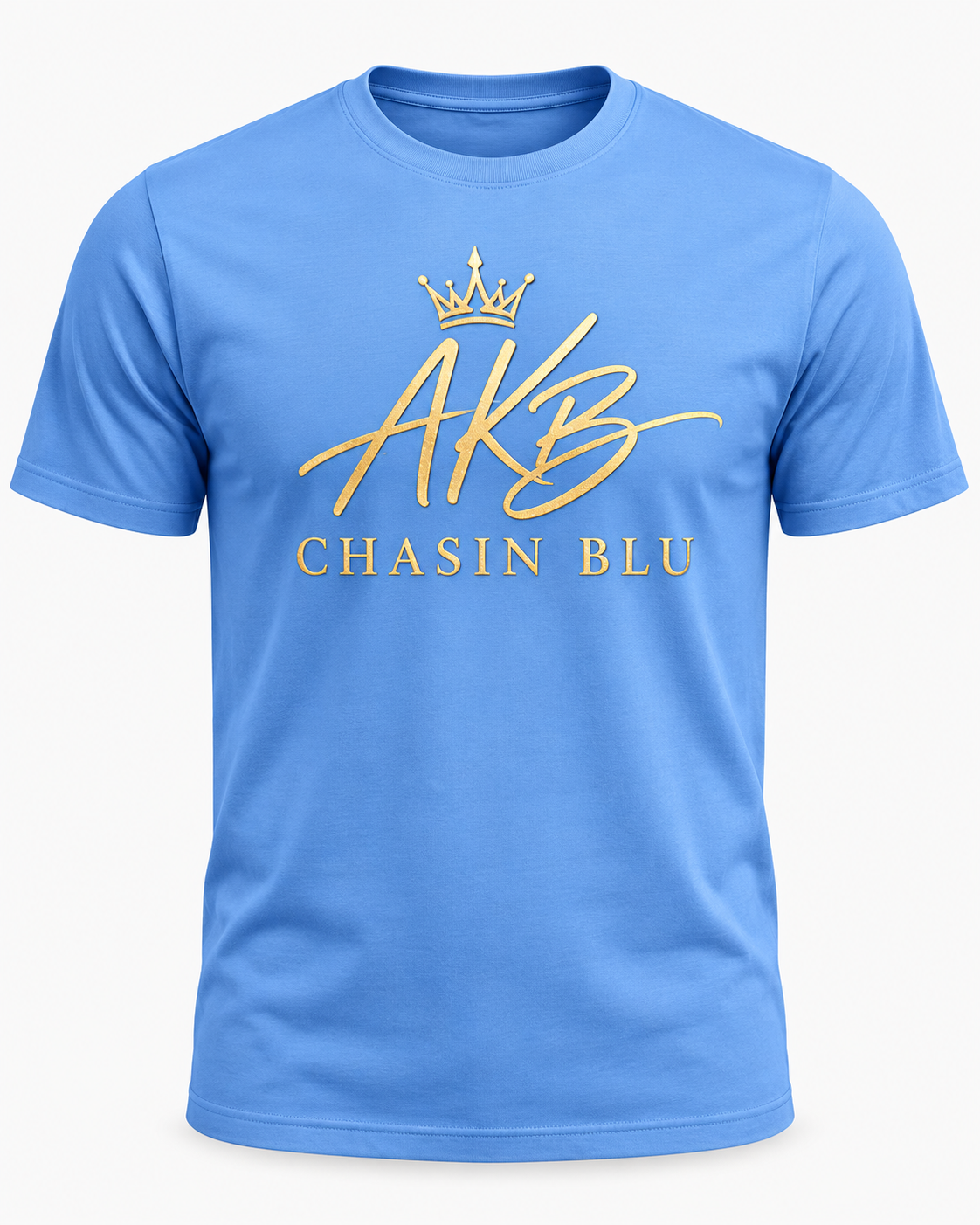PRE-ORDER | CHASIN BLU Limited Tee — Blue/Silver & Black/Gold