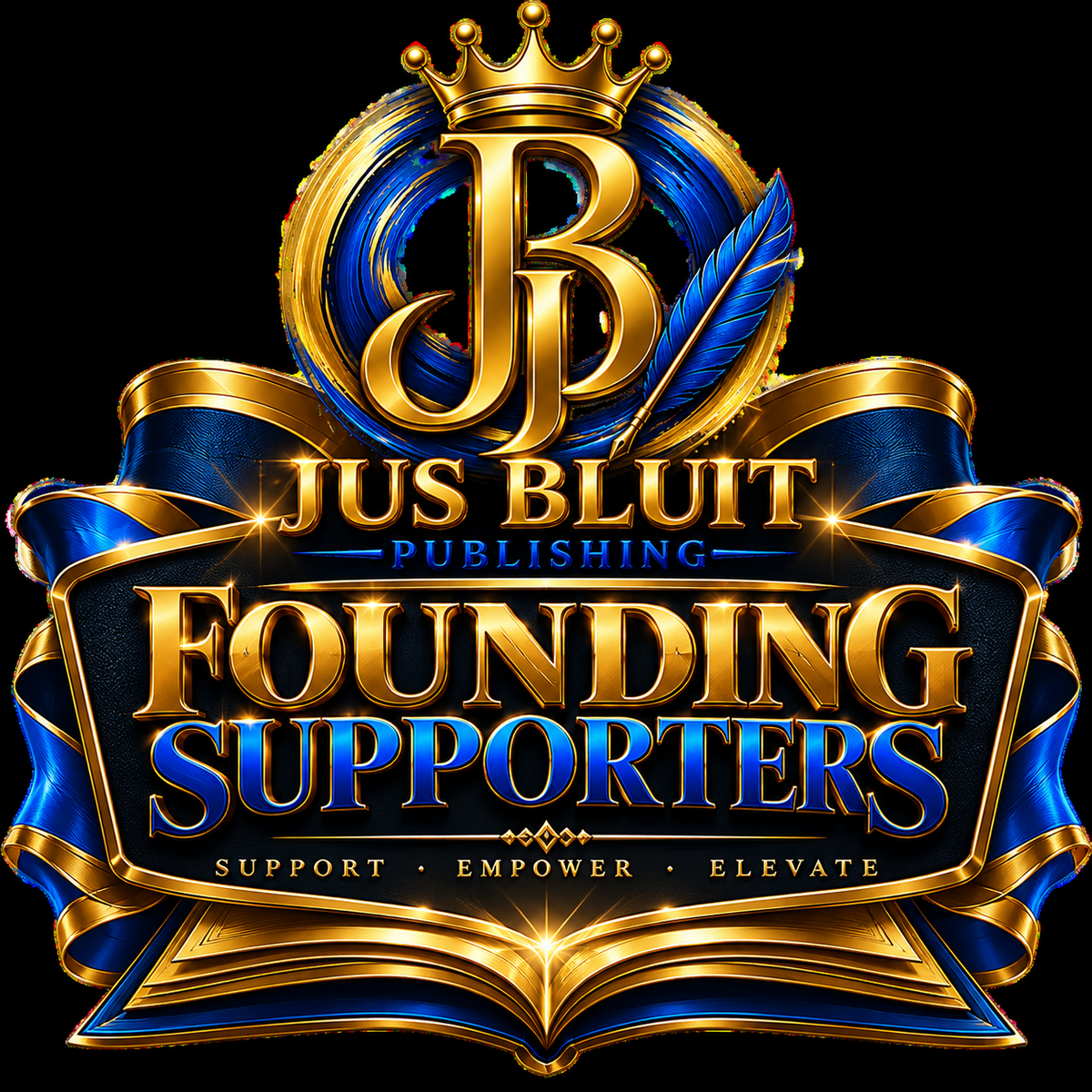 Founding Supporters of Jus Bluit Publishing — CHASIN BLU